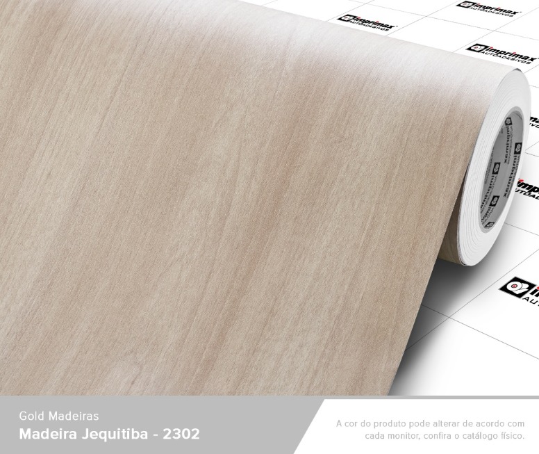 ADESIVO GOLD MADEIRA JEQUITIBA MJ 2302 - 1,22 mts largura