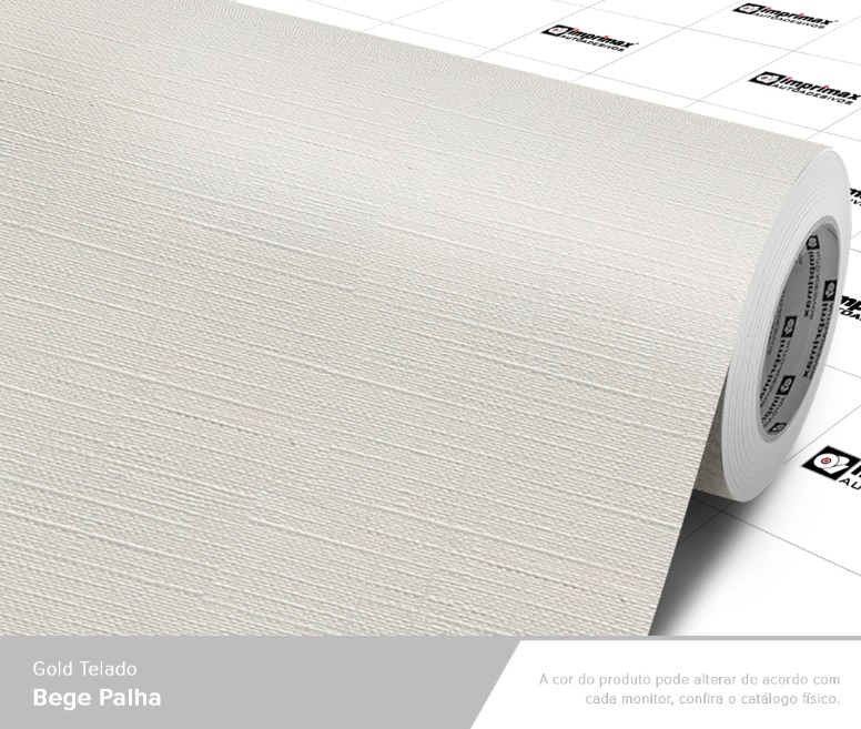 ADESIVO GOLD TELADO BEGE PALHA - 1,22 largura