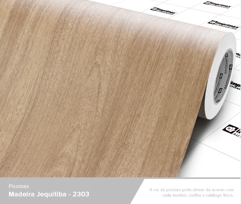 ADESIVO PISOMAX MADEIRA JEQUITIBA MJ 2303- 1,22 mts largura